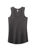 Women's Perfect Tri Racerback Tank - Heather Charcoal