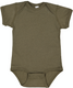 Rabbit Skins 4424 - Infant Fine Jersey Bodysuit - Military Green
