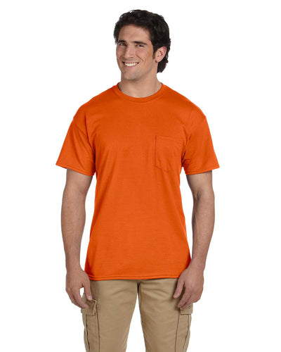 Unisex 50/50 Pocket T-Shirt - Orange