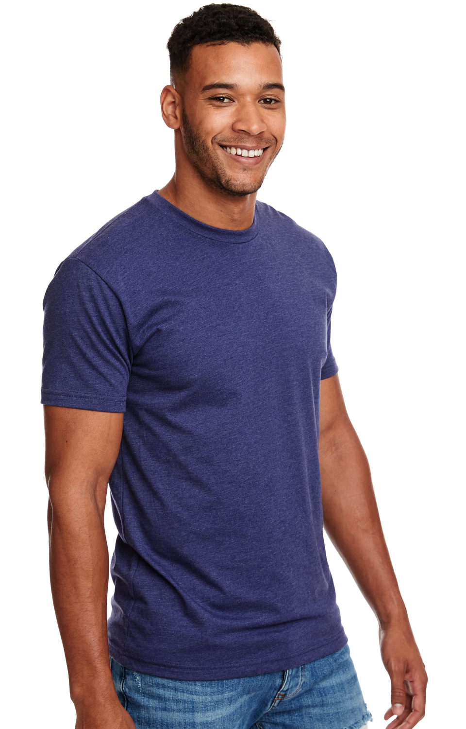 Unisex CVC Crewneck T-Shirt - Storm