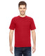 Bayside BA7100 - Unisex 100% Cotton Pocket T-Shirt - Red
