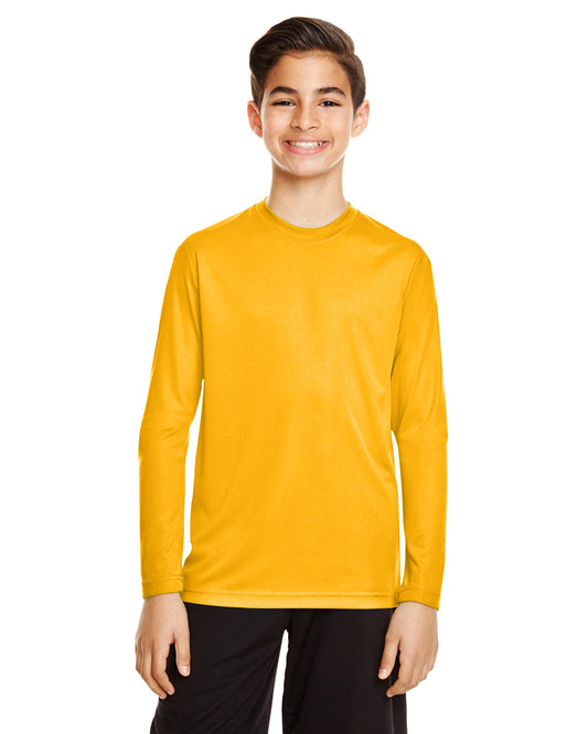 Youth Zone Performance Long-Sleeve T-Shirt - Sport Athletic Gold