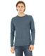Bella + Canvas 3501CVC - Unisex Jersey Long-Sleeve T-Shirt - Heather Slate