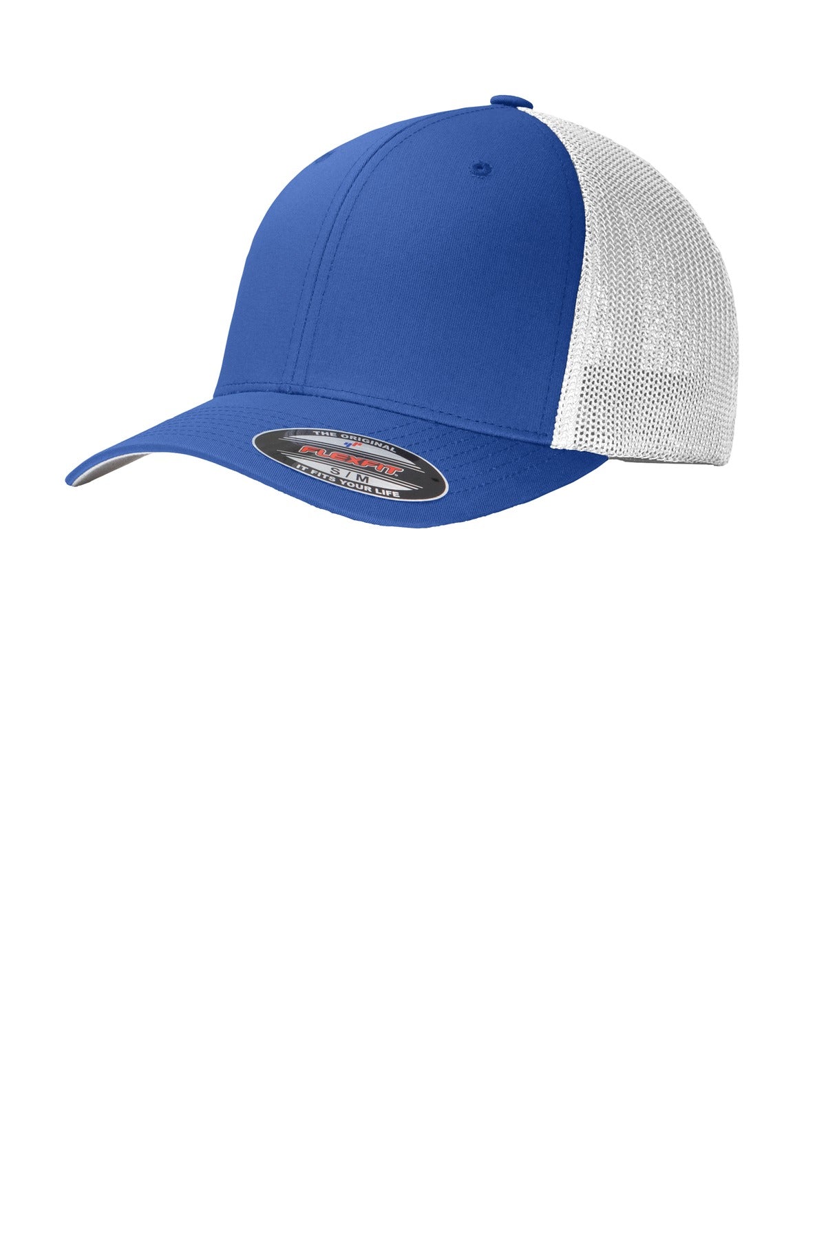 Flexfit Mesh Back Cap - True Royal / White