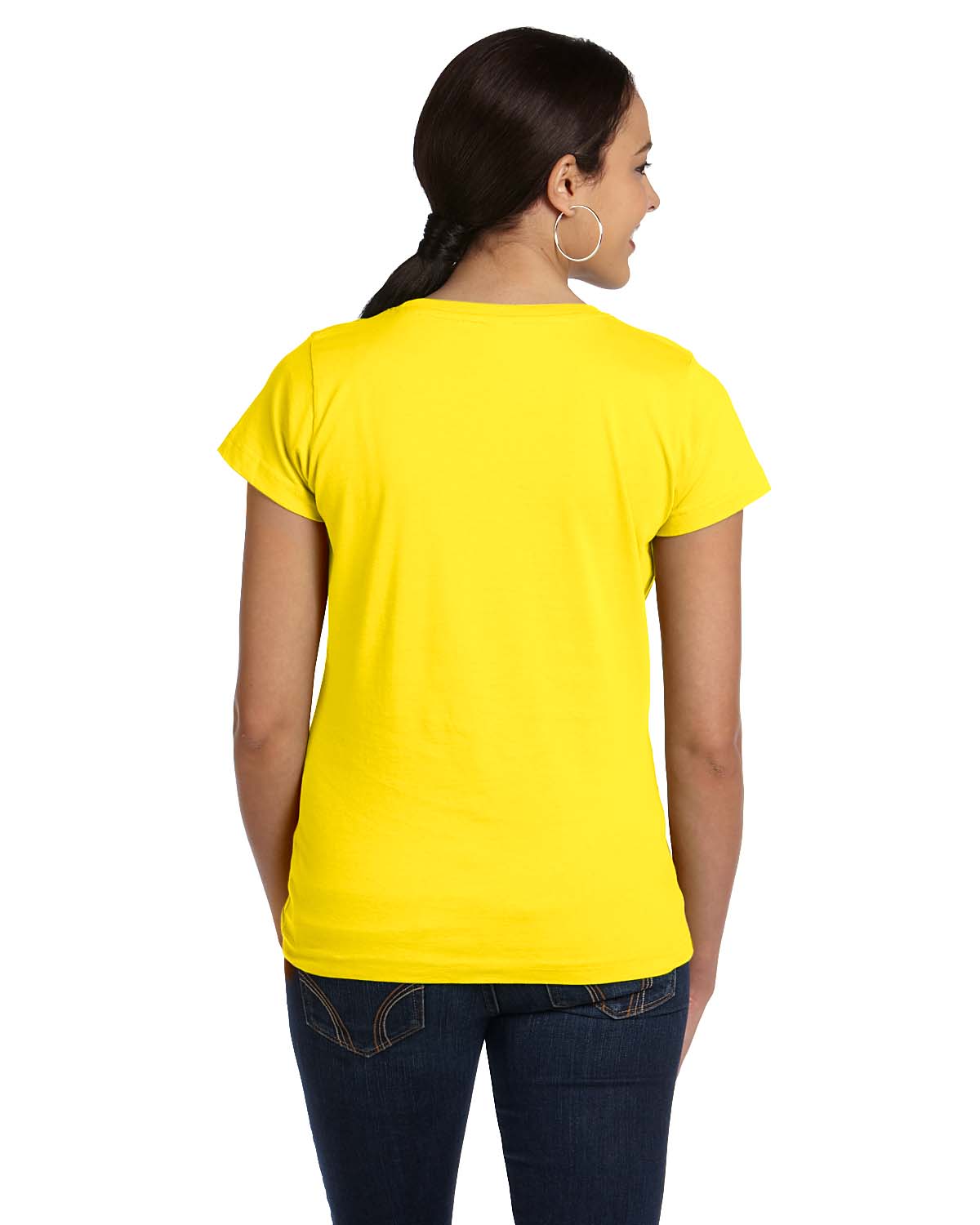 Women's Fine Jersey T-Shirt - Yellow