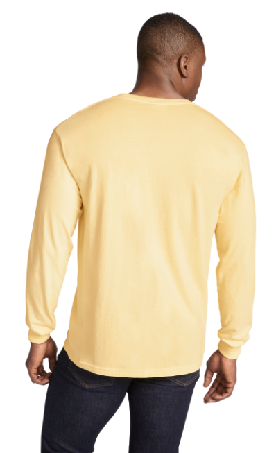 Unisex Heavyweight RS Long-Sleeve T-Shirt - Butter