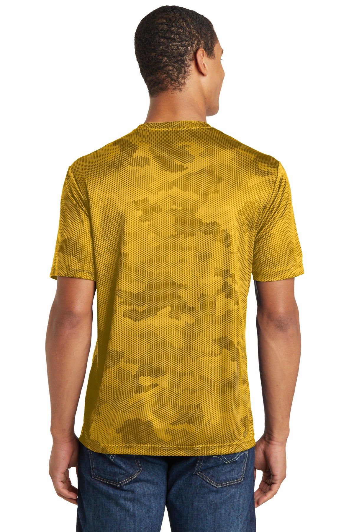Unisex CamoHex Tee - Gold