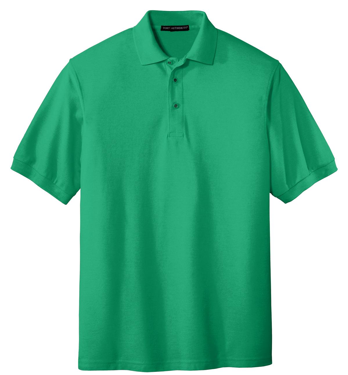 Unisex Silk Touch Polo - Court Green