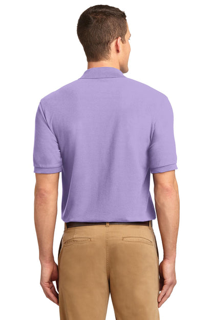 Unisex Silk Touch Polo - Bright Lavender