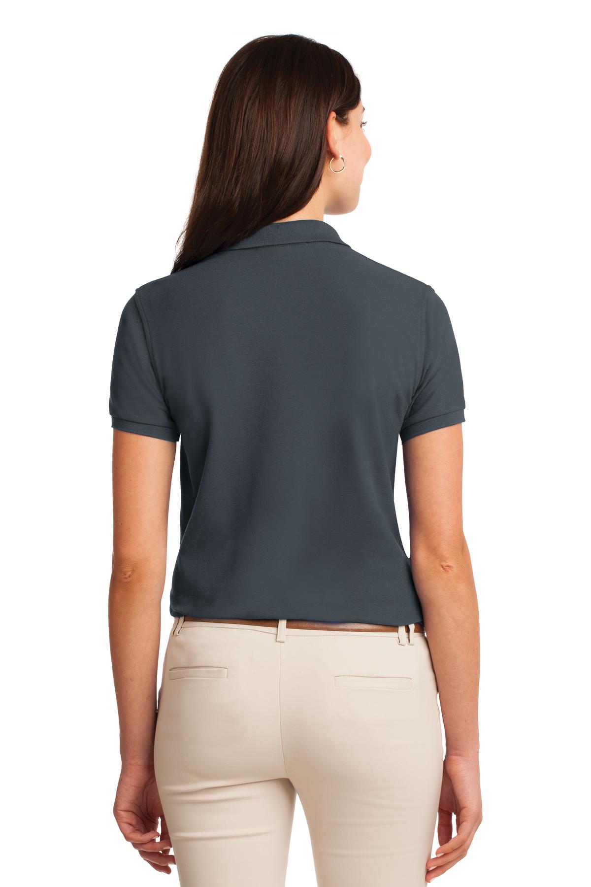 Women's Silk Touch Polo - Steel Gray