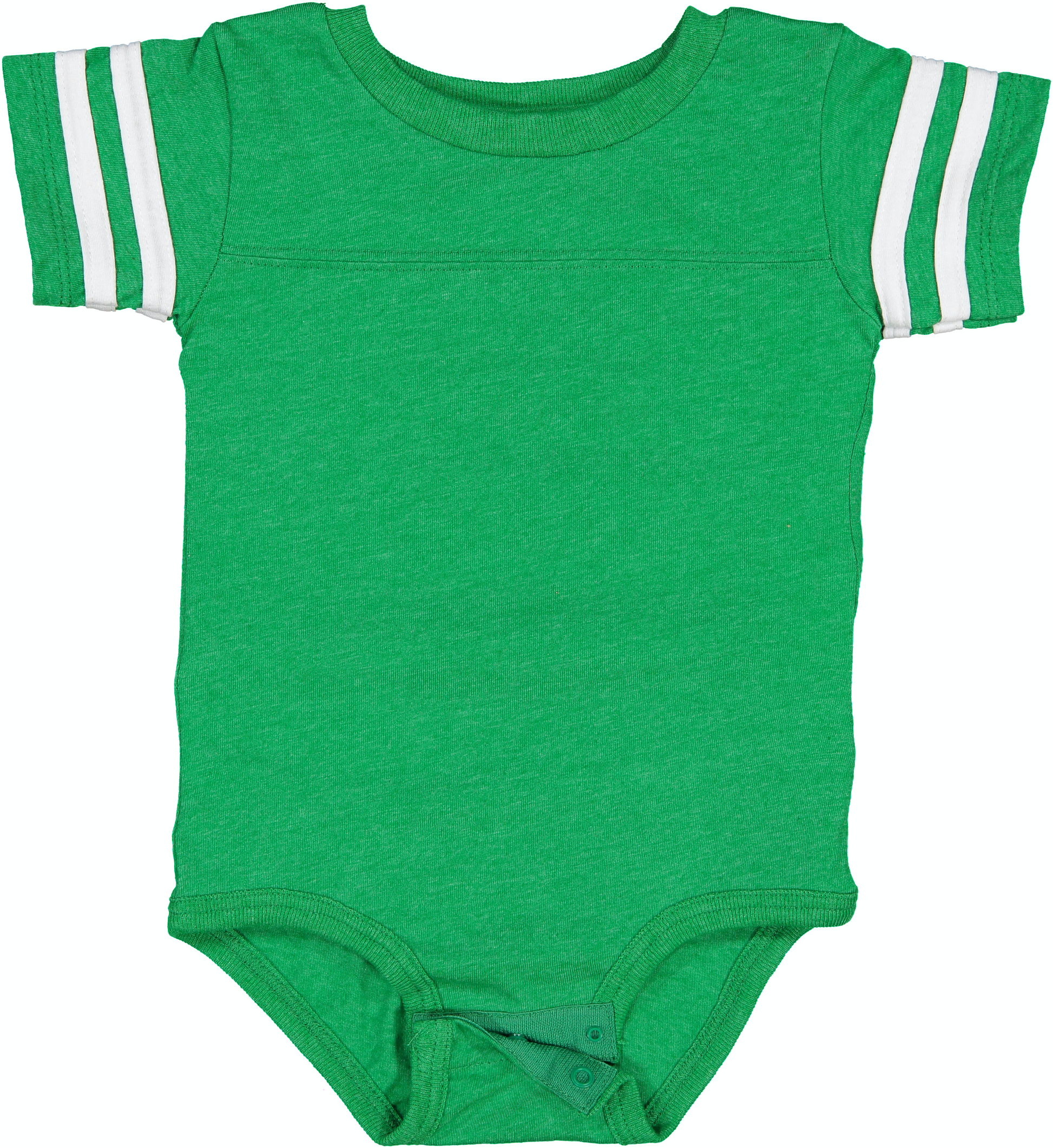 Infant Football Bodysuit - Vintage Green / Bd White