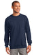 Port & Company PC90T - Unisex Tall Essential Fleece Crewneck Sweatshirt - Navy