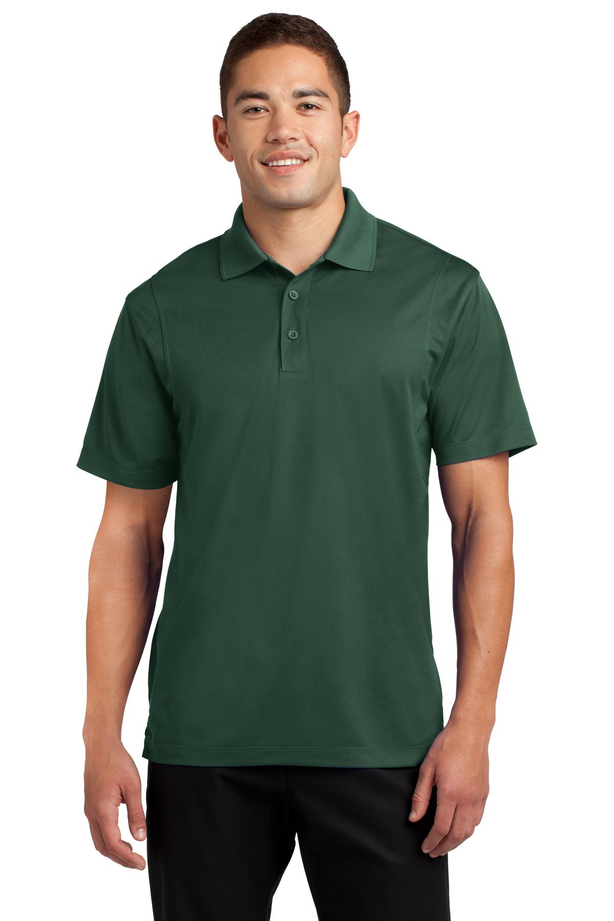 Men's Micropique Sport-Wick Polo - Forest Green