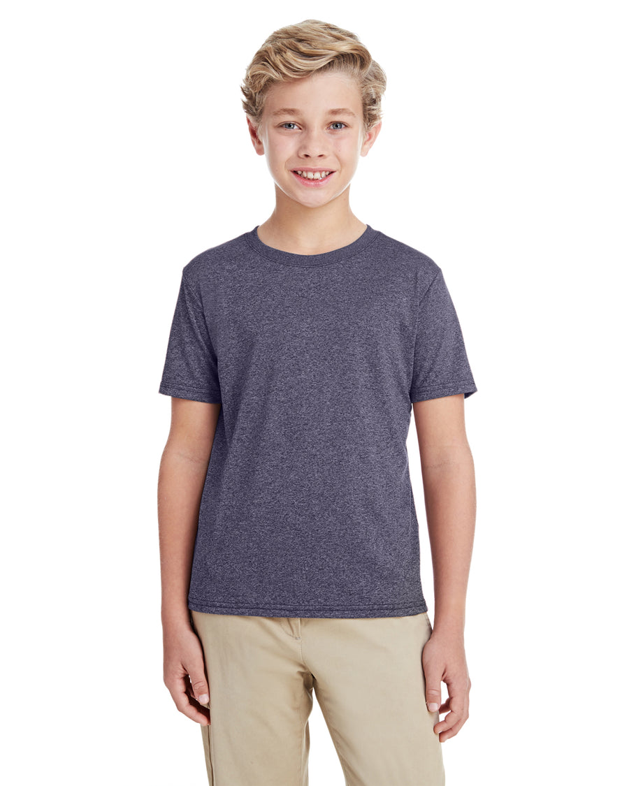 Youth Performance® Youth Core T-Shirt - Heather Sport Dark Navy