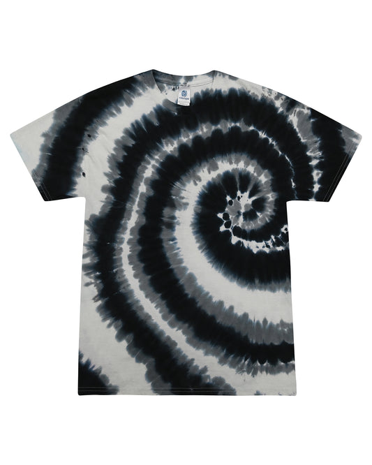 Youth 100% Cotton T-Shirt - SWIRL BLACK
