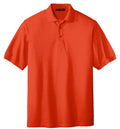 Unisex Silk Touch Polo - Orange