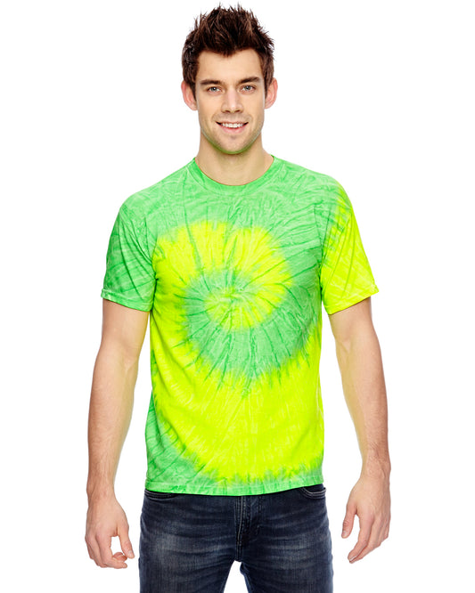 Unisex 100% Cotton T-Shirt - Flo Yellow / Lime