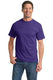Port & Company PC61T - Unisex Tall Essential Tee - Purple