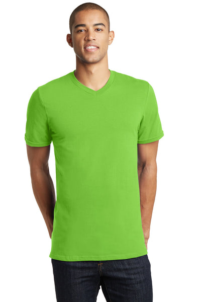 Unisex The Concert Tee V-Neck - Neon Green