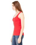 Women’s 2X1 Rib Racerback Tank - Red