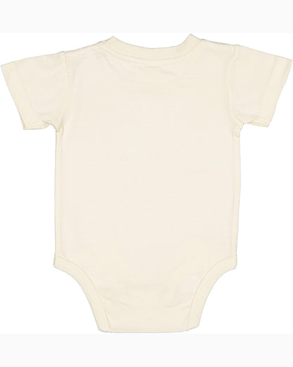 Infant Fine Jersey Bodysuit - Natural Heather