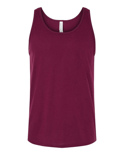 Unisex Jersey Tank - Maroon