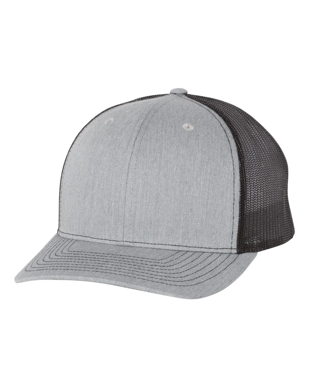 Trucker Cap - Heather Gray / Black