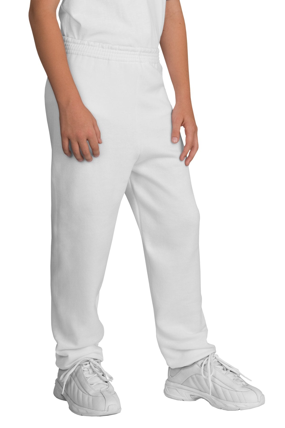 Youth Core Fleece Sweatpant - White