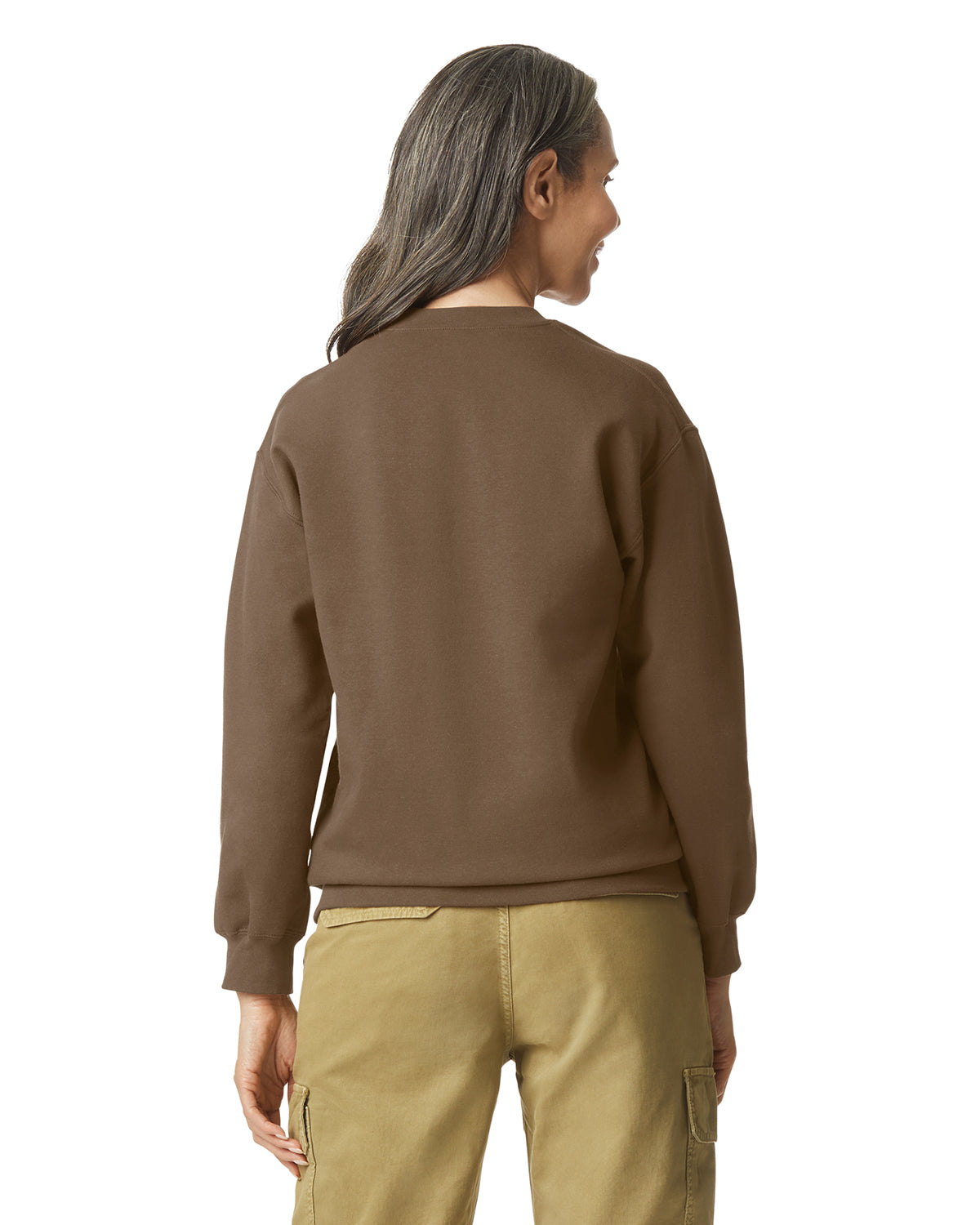 Softstyle Crewneck Sweatshirt - Brown Savana