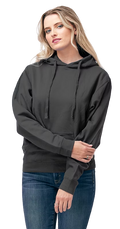 Unisex Fleece Pullover Hoodie - Charcoal