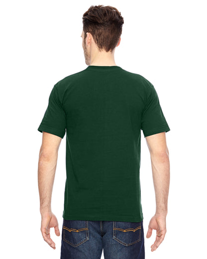 Unisex 100% Cotton Pocket T-Shirt - Forest Green