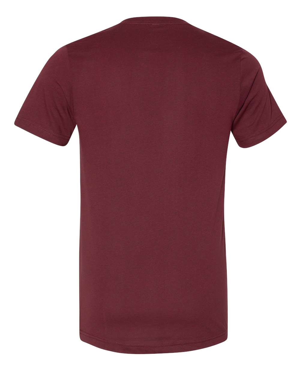 Unisex Jersey Short-Sleeve V-Neck T-Shirt - Heather Cardinal