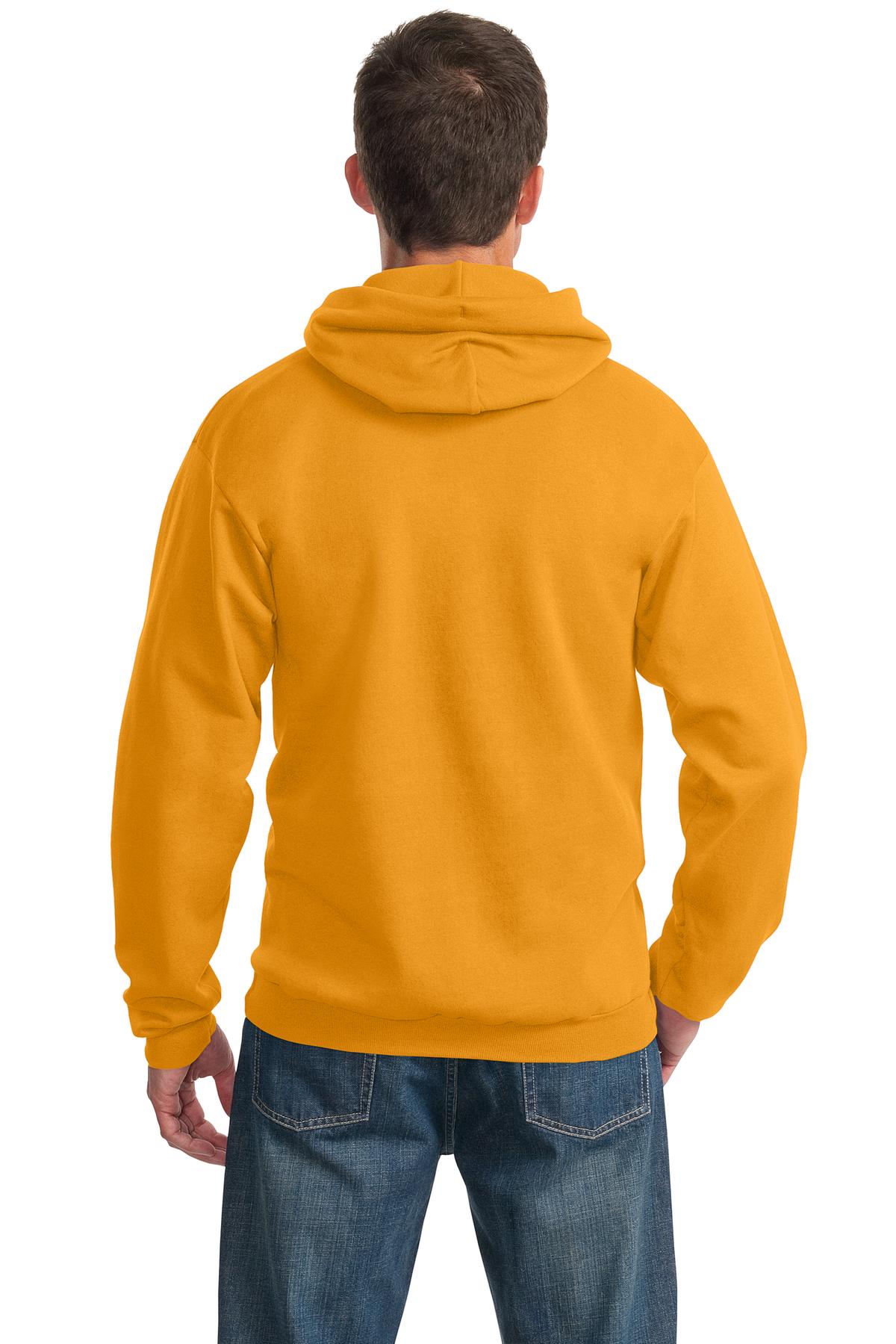 Unisex Essential Fleece Pullover Hoodie - Gold