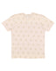 Code Five 3929 - Unisex Star Print T-Shirt - Natural Heather Star