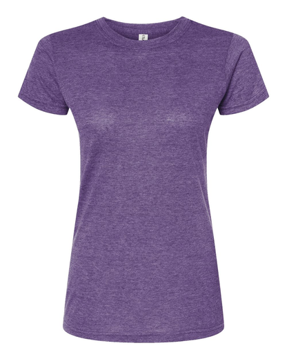 Women's Poly-Rich Slim Fit Tee - Heather Purple