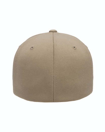 Unisex Wool Blend Cap - Khaki