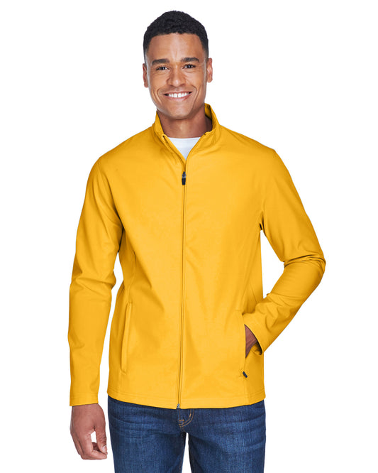 Men's Leader Soft Shell Jacket - Sport Athletic Gold