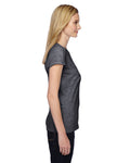Women's Sofspun® Jersey Junior Crew T-Shirt - Charcoal Heather