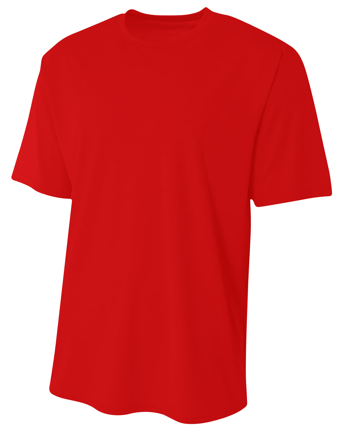 A4 Youth Sprint Performance Tee - Scarlet