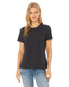 Bella + Canvas B6400 - Women's Relaxed Jersey Short-Sleeve T-Shirt - Dark Gray
