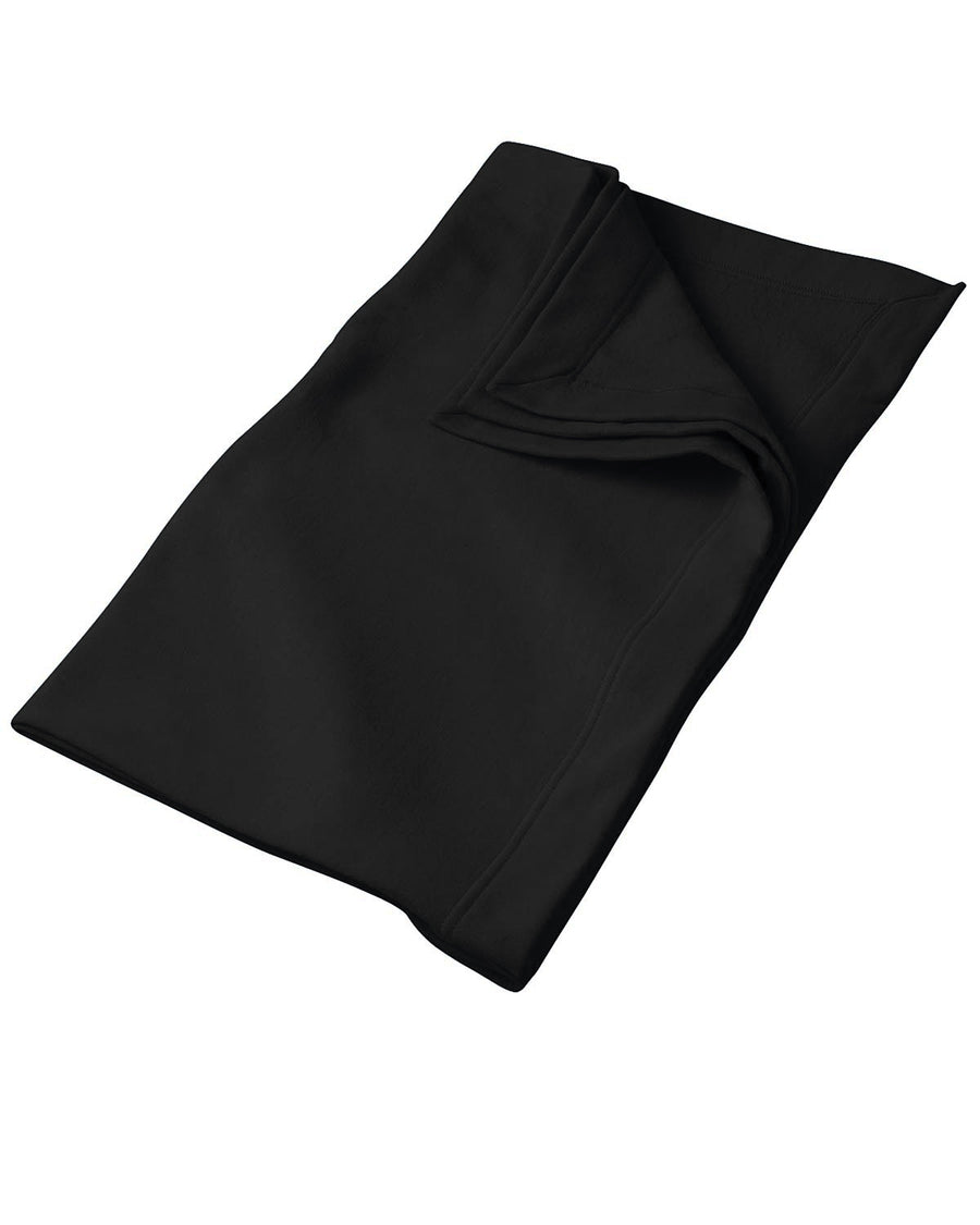 DryBlend® 9 oz. Fleece Stadium Blanket - Black