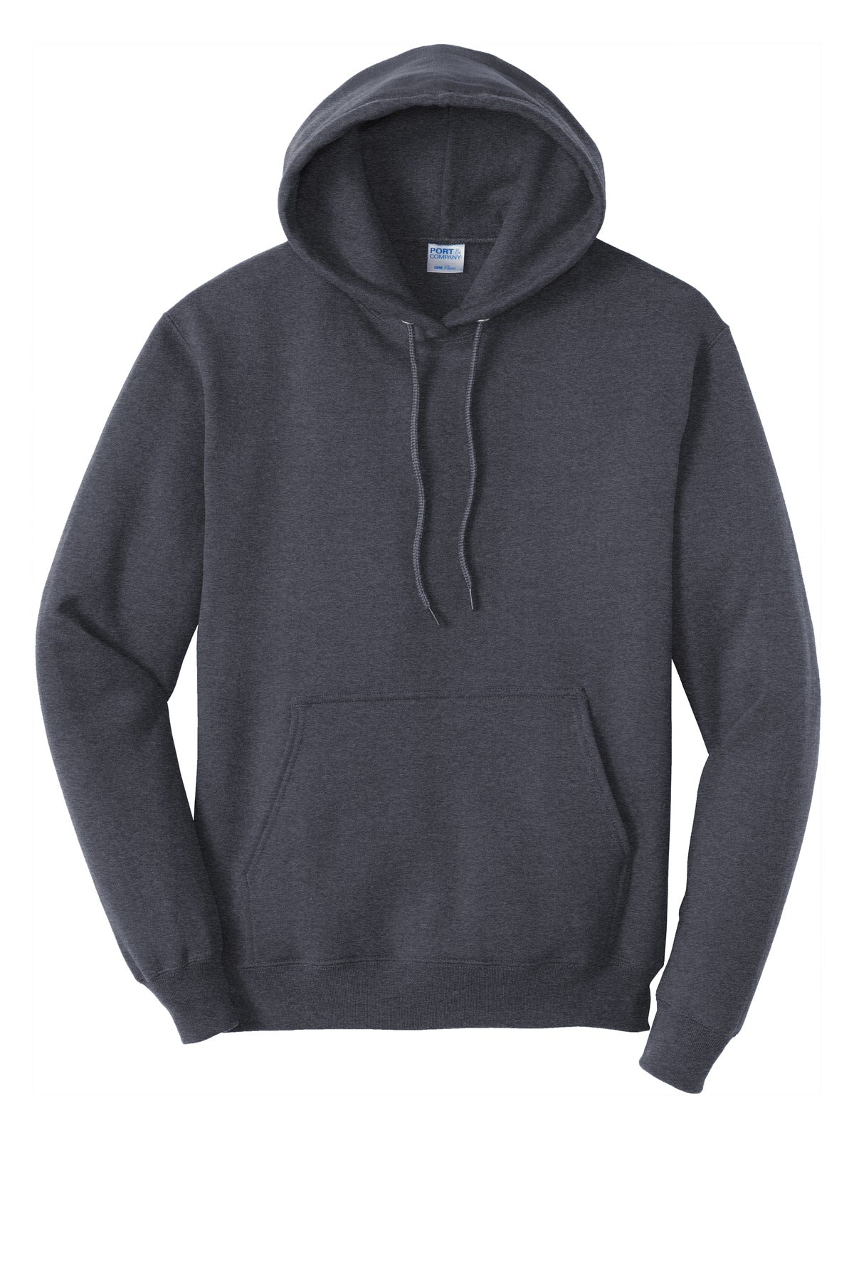 Unisex Core Fleece Pullover Hoodie - Heather Navy