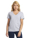 Next Level 3940 - Women's Relaxed V-Neck T-Shirt - Heather Gray