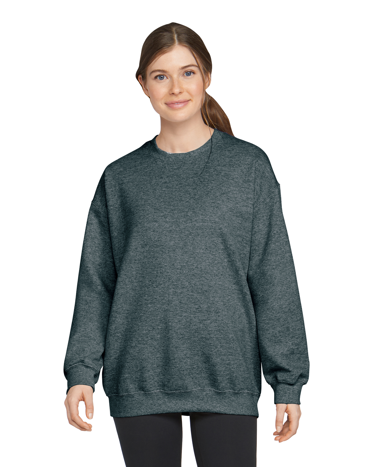 Softstyle Crewneck Sweatshirt - Dark Heather