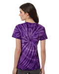 Cyclone Pinwheel Short Sleeve T-Shirt - Purple