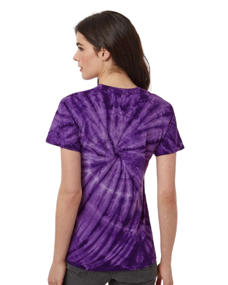 Cyclone Pinwheel Short Sleeve T-Shirt - Purple