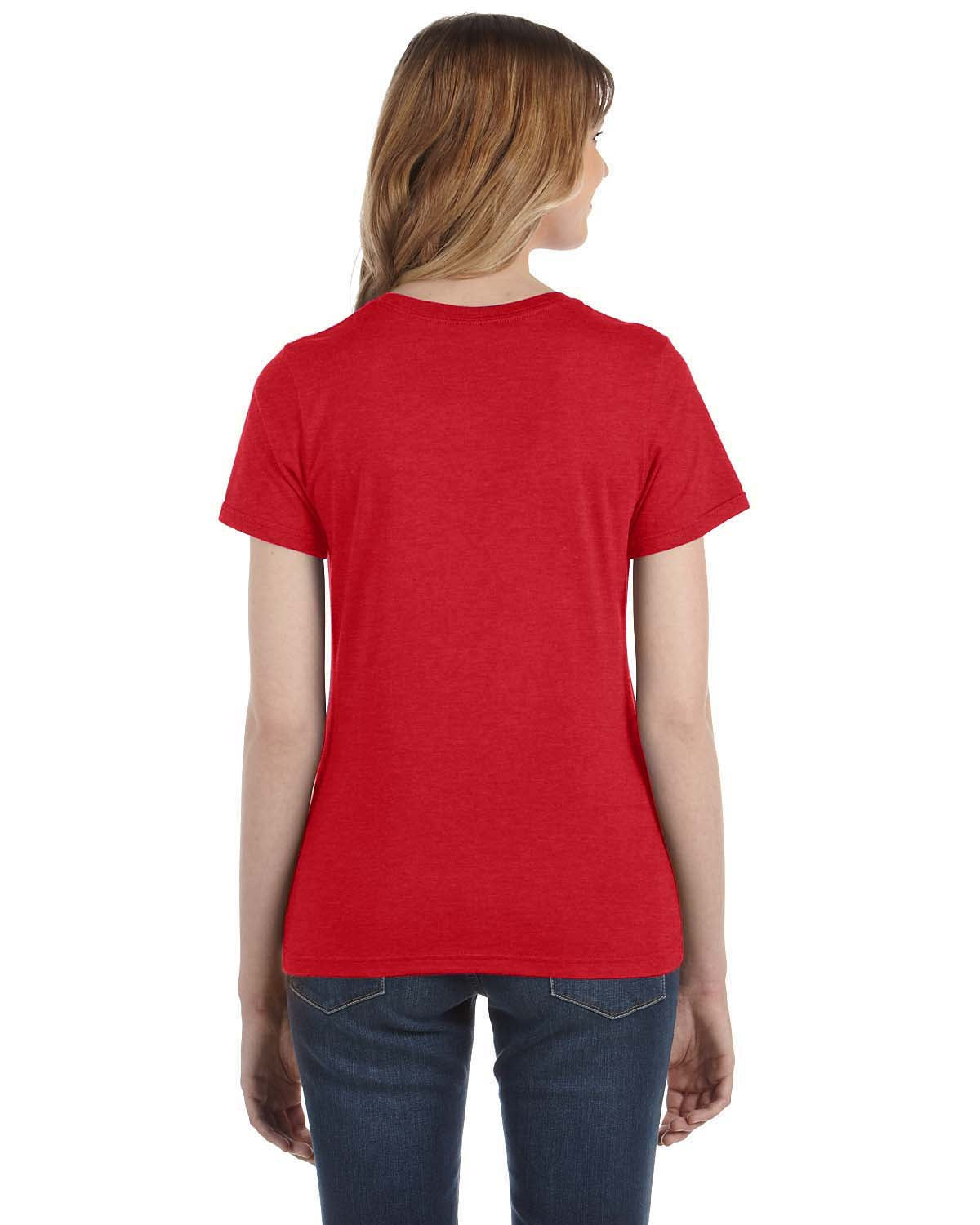 Women's Lightweight T-Shirt - Heather Red