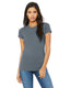 Bella + Canvas 6004 - Women's Junior Fit Favorite T-Shirt - Steel Blue