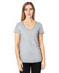 Women's Ultimate V-Neck T-Shirt - Heather Gray