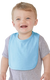 Rabbit Skins RS1005 - Infant Premium Jersey Bib - Light Blue